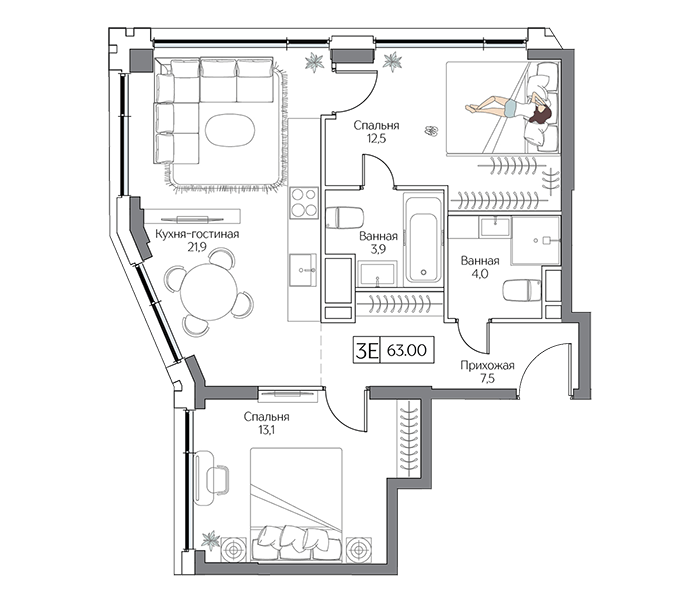 ЖК Dream Riva, Москва | Жилой комплекс «Дрим Рива» в Нагатинской пойме, Regions Development